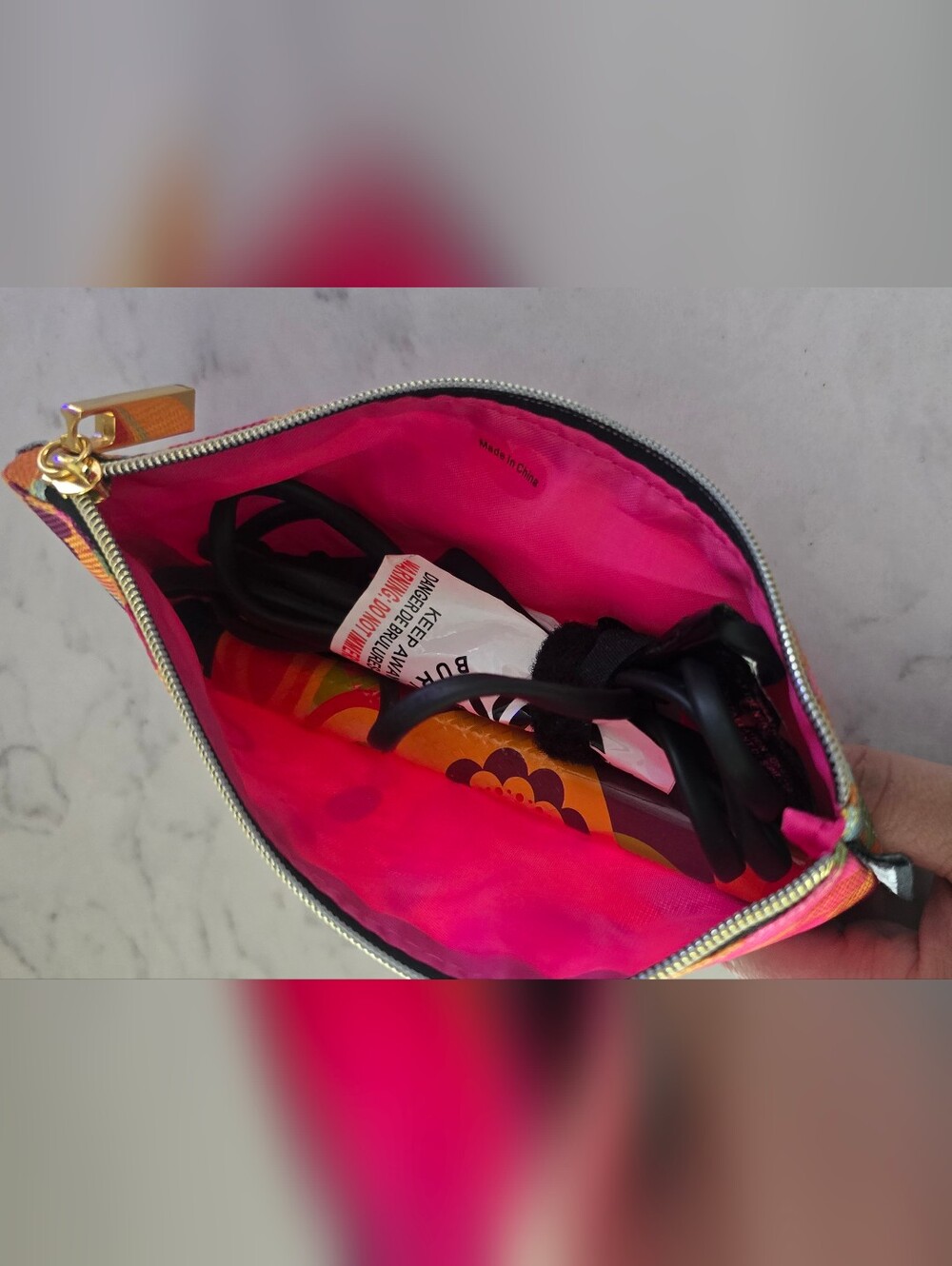 Amika Mighty Mini Styler Flatiron With Travel Pouch - Picture 3 of 4